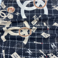 100% Polyester No Pilling Checked Pattern Textile